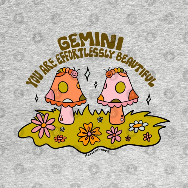 Gemini Caterpillar by Doodle by Meg